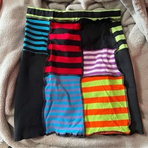 Ragged Priest Patchwork Skirt